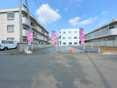 【前面道路含む現地写真】 | 春には桜が咲き誇る玉川上水至近の売地！　【全2区画】