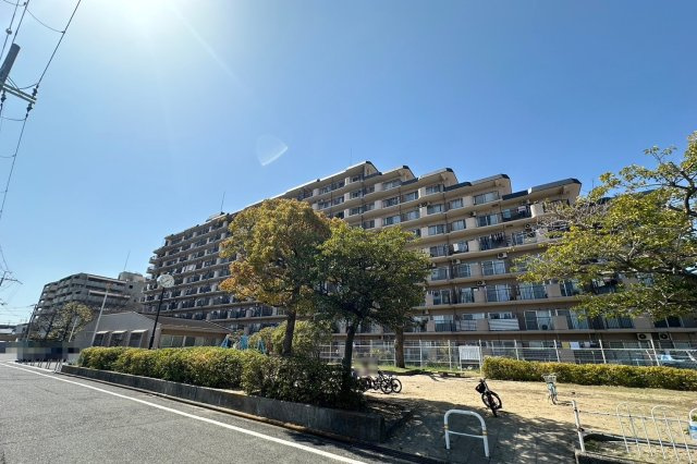 高石スカイハイツの外観