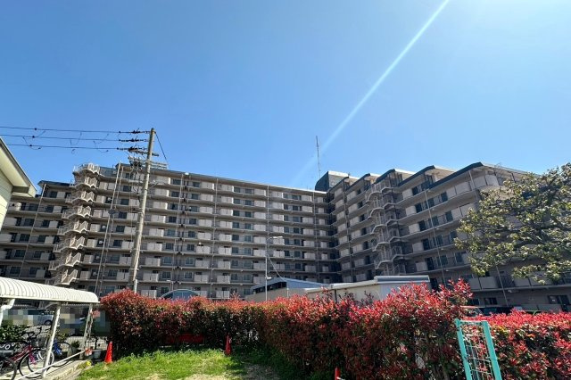 高石スカイハイツの外観