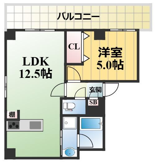 ゼクス鴫野東の間取り