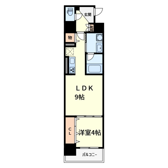 【間取り】 | シェルズ高槻