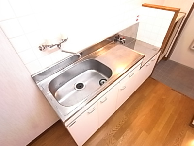 【キッチン】 | ふじハイツ | きれいなキッチンです