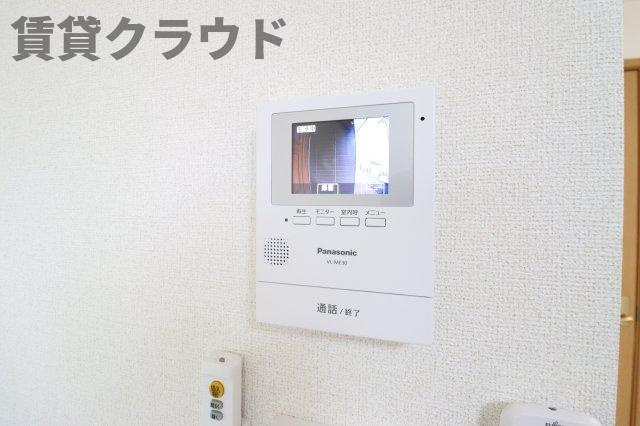 サンリット・スクェアⅡのセキュリティ|TVモニターホン付きでセキュリティ面も安心！