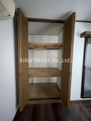 フロンティア天満の収納|大きなものも収納できそうです