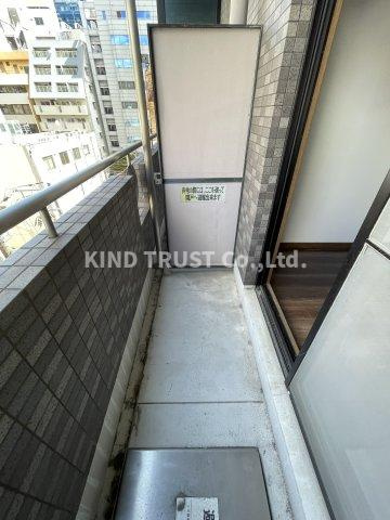 フロンティア天満のバルコニー|バルコニーがあります