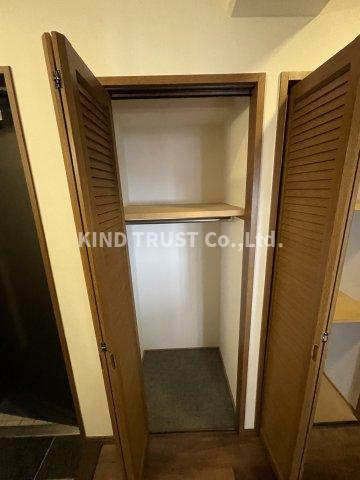 フロンティア天満の収納|大きなものも収納できそうです