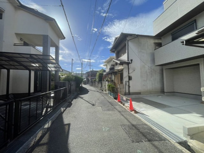 【前面道路含む現地写真】 | 旭小・新築建売・4LDK・泉大津市下条町 | 前面道路含む現地写真です