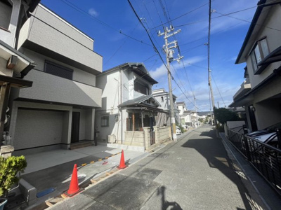 【前面道路含む現地写真】 | 旭小・新築建売・4LDK・泉大津市下条町 | 前面道路含む現地写真です