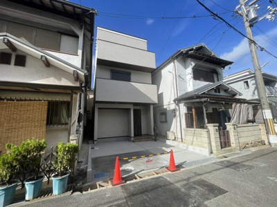 【前面道路含む現地写真】 | 旭小・新築建売・4LDK・泉大津市下条町 | 前面道路含む現地写真です