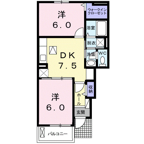 【間取り】 | アン　シャトン