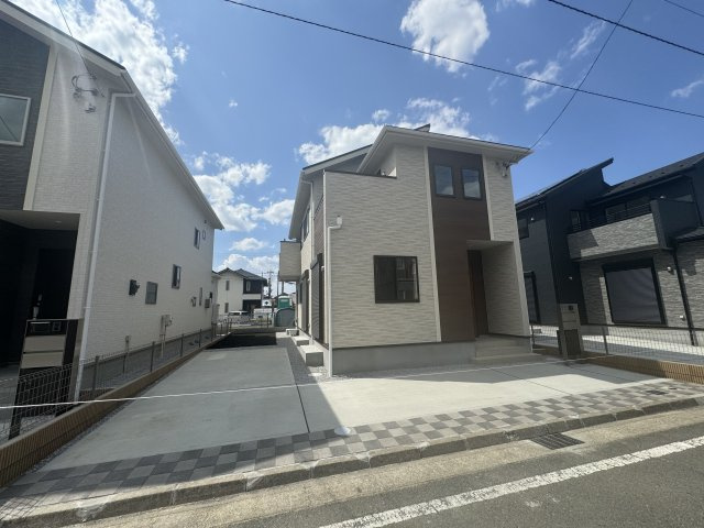 新築　前橋市文京町3丁目　Blooming　Garden　2号棟の外観|現地写真　前橋市文京町3丁目　Blooming　Garden