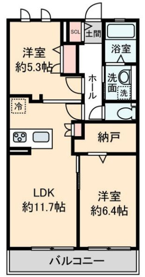 【間取り】 | マイカーサ北鎌倉 | 室内写真は同タイプ別室の写真です。