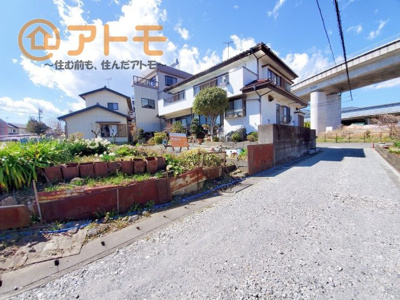 【前面道路含む現地写真】 | 清水区草ヶ谷　売土地　(資材置場)