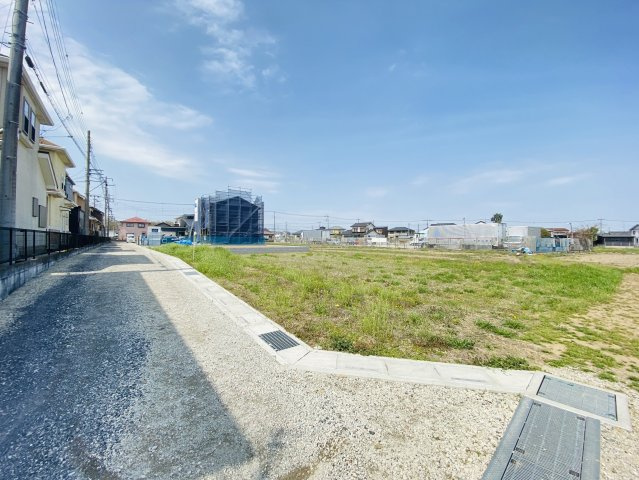 敷地面積６５坪　売地　川越市大袋の外観|現地（2024年4月）撮影