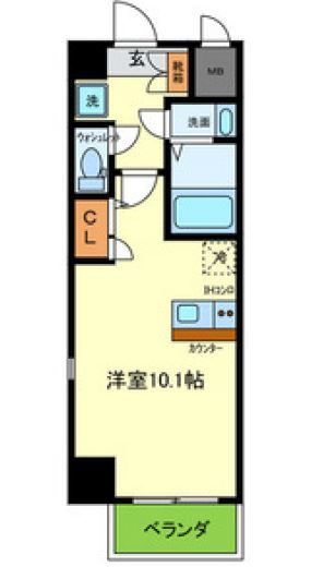 ONLYONE塚本の間取り