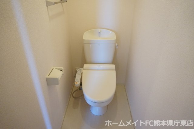 熊本市東区江津２丁目のアパートのトイレ