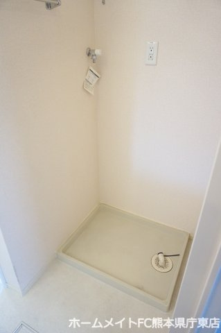 熊本市東区江津２丁目のアパートの洗面所