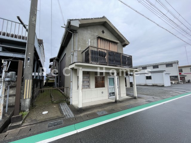 たつの市神岡町上横内　古家付き売土地の外観