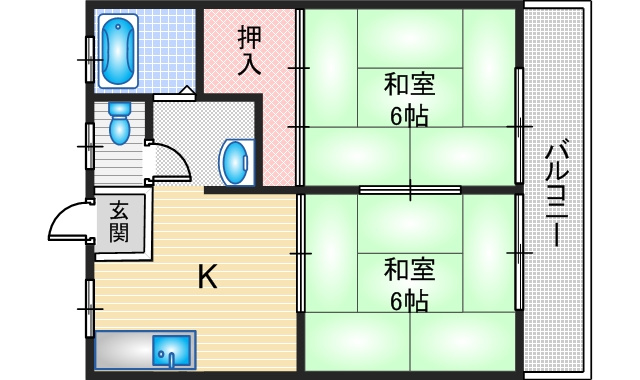 【間取り】 | アーバンⅡ