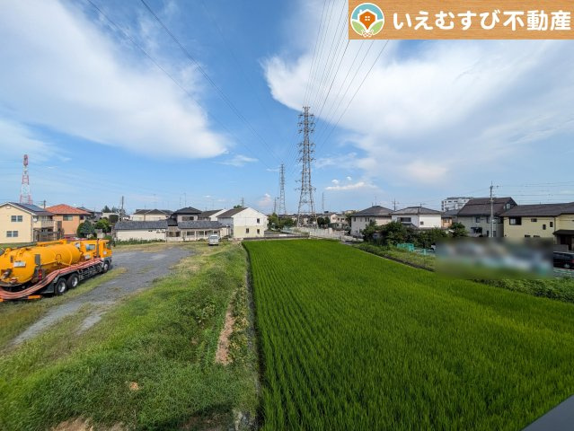Livele Garden.S　熊谷中西第2の展望|高い建物が無く開放感のある展望
バルコニーからの展望も開けていてのどかな景色が望めます。日当りも良いですね♪
