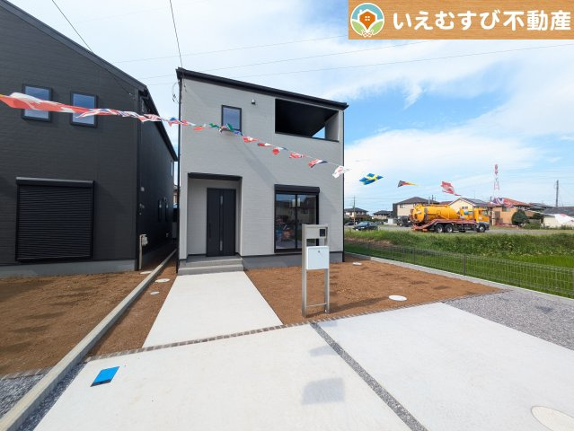 Livele Garden.S　熊谷中西第2の外観|【完成済み】清潔感ある白を基調としたシンプルモダンな落ちついた外観！
是非ご内覧ください！実際に現地を見たり内覧してみると夢が膨らみますよね♪
