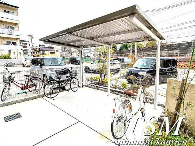 レジデンス香里のその他共用部分|敷地内駐輪場