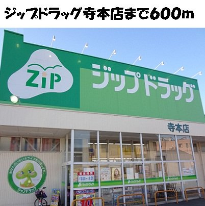 アイフリ－デの周辺|ジップドラッグ寺本店まで600m