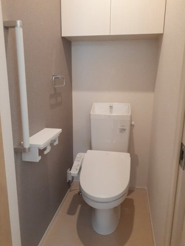 クレールＢのトイレ|トイレもきれいです