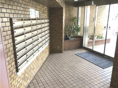 【ロビー】 | 朝日西巣鴨マンション | 共用部にメールボックスがあります(^^)/