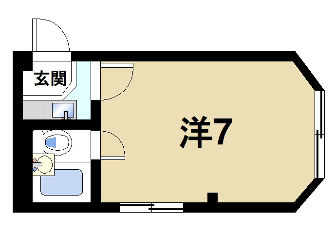 スコッチテリア三条の間取り
