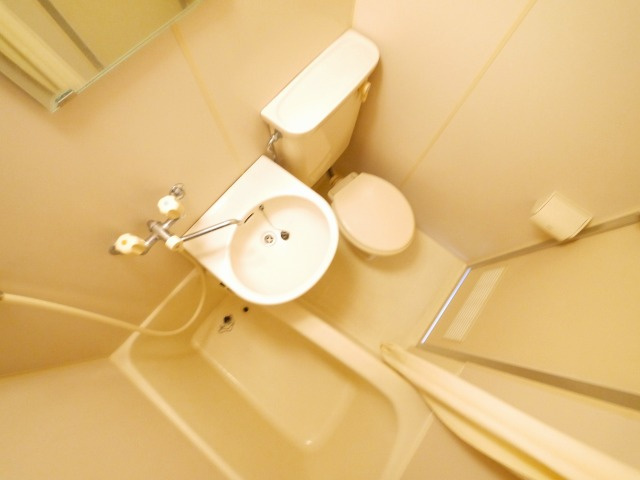 スコッチテリア三条の浴室