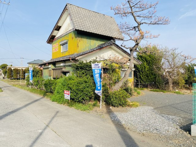 敷地面積１１２坪　売地　川越市久下戸の前面道路含む現地写真|現地（2024年4月）撮影