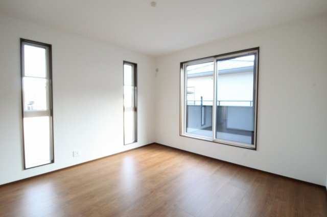 朝倉丙Ⅱ　新築戸建　3号地　（全3区画）の洋室|2Ｆ　南西の部屋　8.0帖