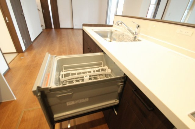 朝倉Ⅱ　新築戸建　3号地　（全3区画）のキッチン|食器洗浄乾燥機