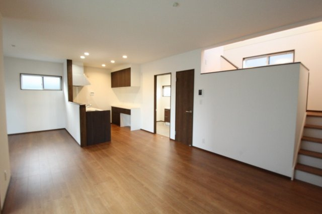 朝倉Ⅱ　新築戸建　3号地　（全3区画）の居間・リビング|LDK　18.0帖