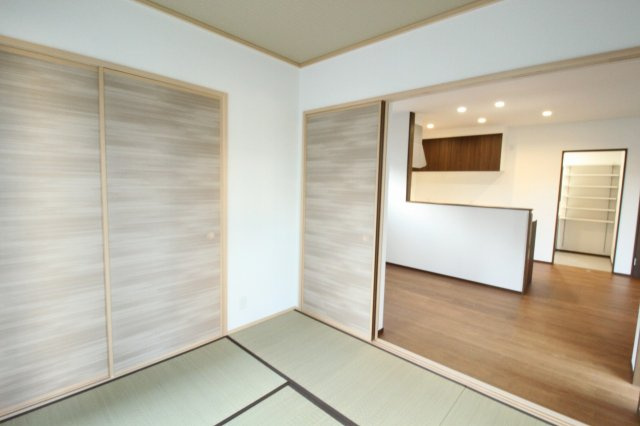 朝倉Ⅱ　新築戸建　3号地　（全3区画）の和室|1F　4.5帖