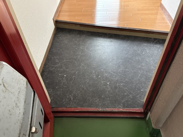 メゾンやすむろⅡの玄関