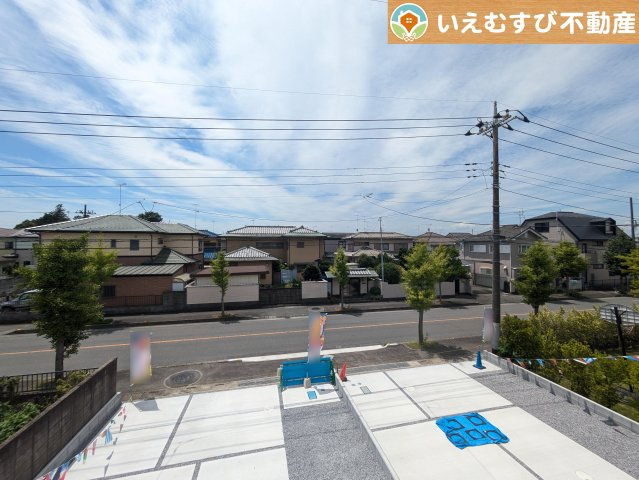 Livele Garden.S　鴻巣明用の展望|高い建物が無く開放感のある展望
バルコニーからの展望も開けていて閑静な住宅地が望めます。日当りも良いですね♪