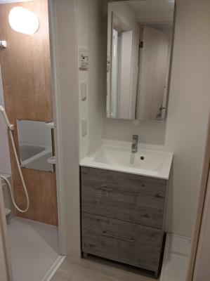 【洗面所】 | ギャラリークラッセ次郎丸 | 別号室の写真になります。現況優先。