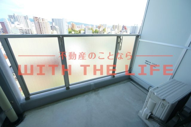 Mark Avenue Tower(マークアベニュータワークルメ)久留米 No.99のバルコニー|暖かな日差しのふりそそぐバルコニー