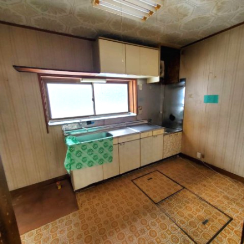 八戸市大字新井田字塩入のキッチン