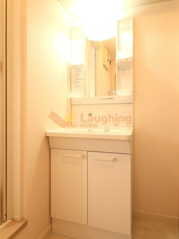 ミーツハオスK　C棟の洗面所|スペースが確保できる洗面所です