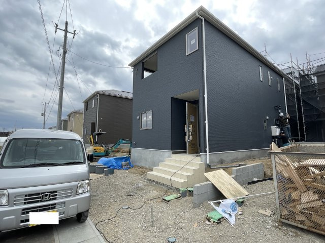 伊達市箱崎第2　Cradle garden　全6棟の外観|東北から撮った外観になります