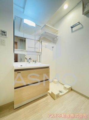 【洗面所】 | アートフォルム天満橋 | 同マンション別部屋　参考写真