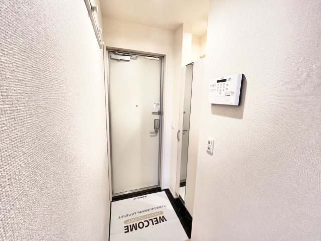 コーポスカイGの玄関