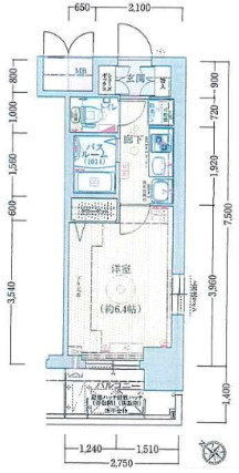 【間取り】 | エステムプラザ神戸水木通グランクロス