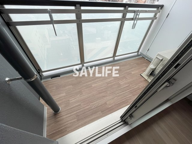 ワールドアイ大阪城EASTアドバンスのバルコニー