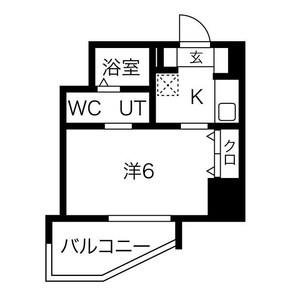 ワールドアイ大阪城EASTアドバンスの間取り