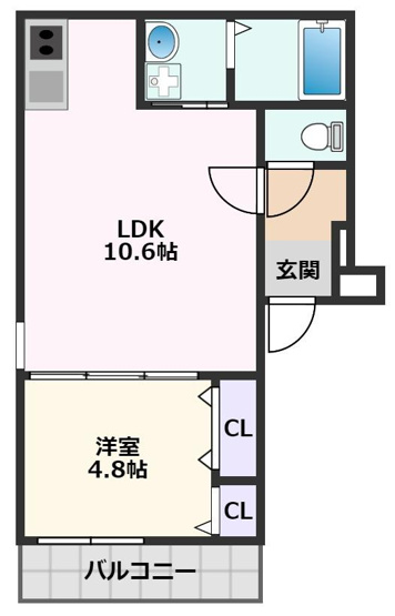 【間取り】 | フジパレス千里山
