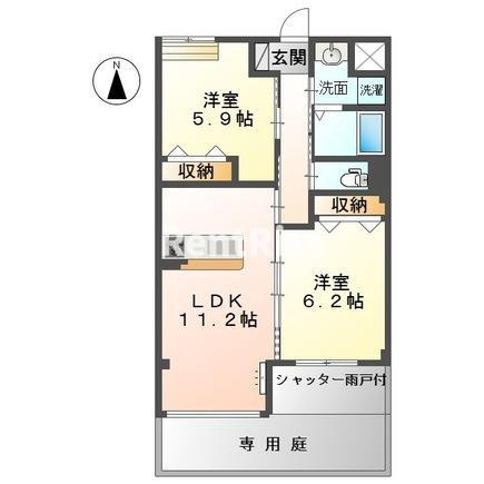 リーフ・スリーリング Ⅰの間取り|間取図